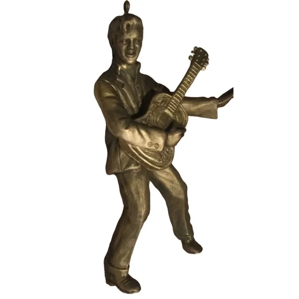 Hallmark Gold Crown Exclusive Elvis Presley 1992 Keepsake Guitar Ornament Collec - Picture 9 of 9